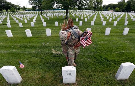 Arlington National Cemetery worker was ‘pushed aside’ in Trump staff d.